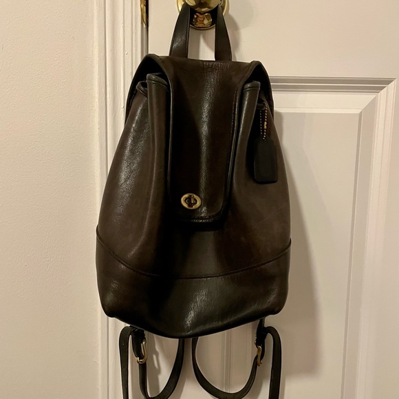 Coach Bags Vintage Coach Backpack Brown Leather Jod979 Poshmark